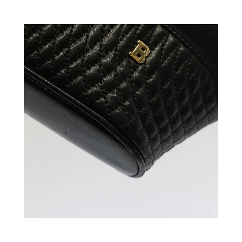Bally Pre-owned Leather handbags Black Dames