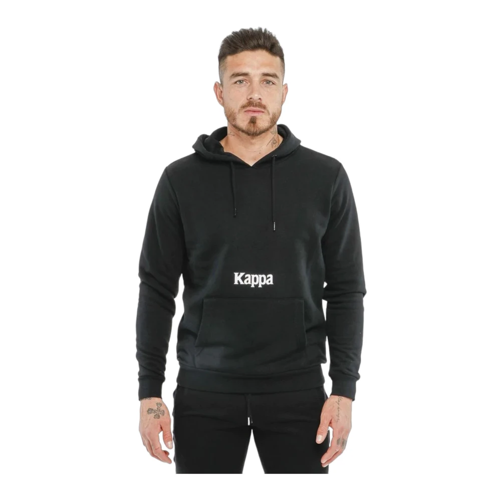 Kappa Men's Black Hoodies - Hoodies - Xs - Sweatshirts & Hoodies