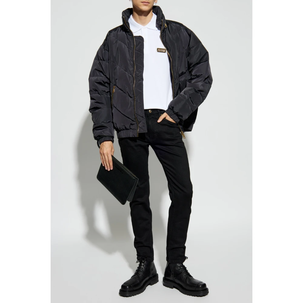 Versace Jeans Couture Polo met logo White Heren