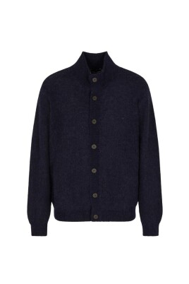 blue-cardigan-with-eagle-embroidery