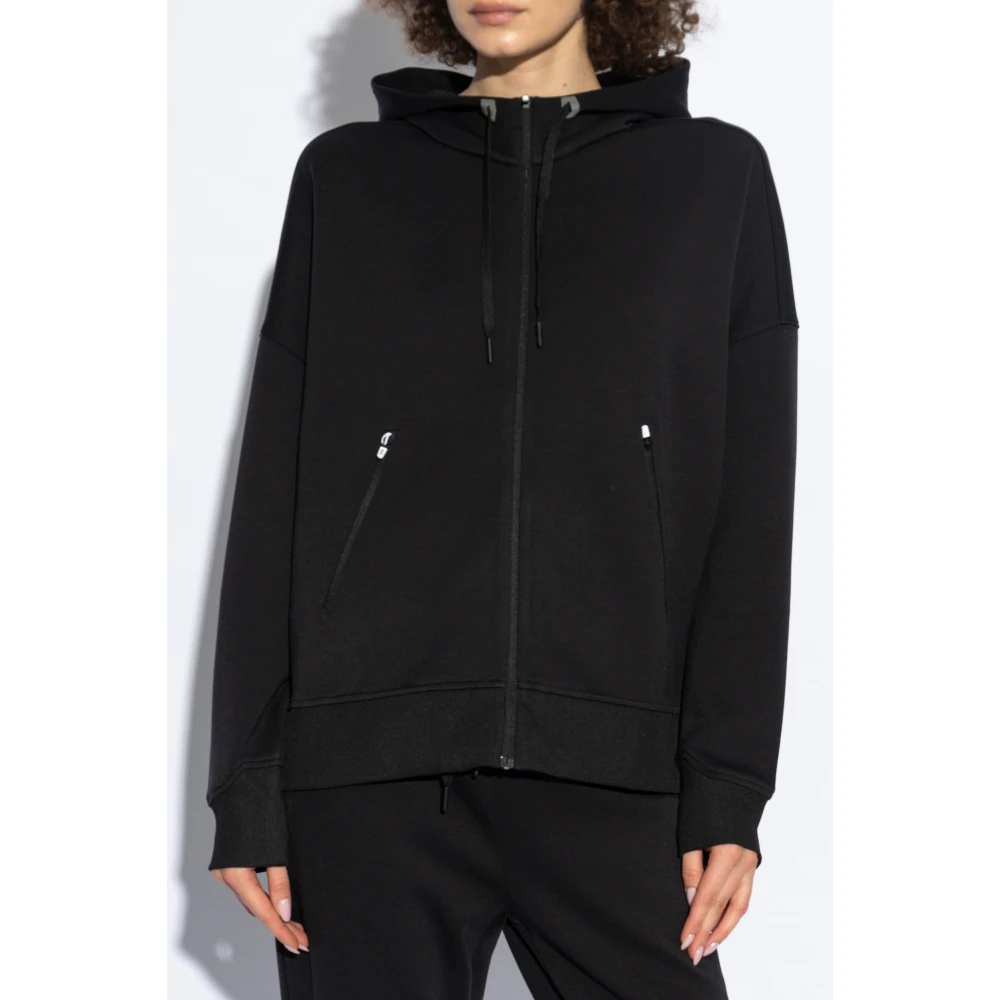 ON Running Hoodie Black Dames