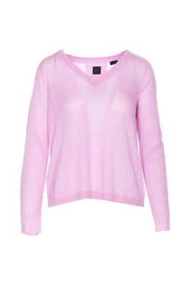 multicolor-plain-knit-v-neck-sweater