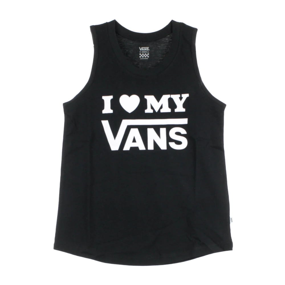 Vans Zwarte Tanktop voor Vrouwen Black Dames