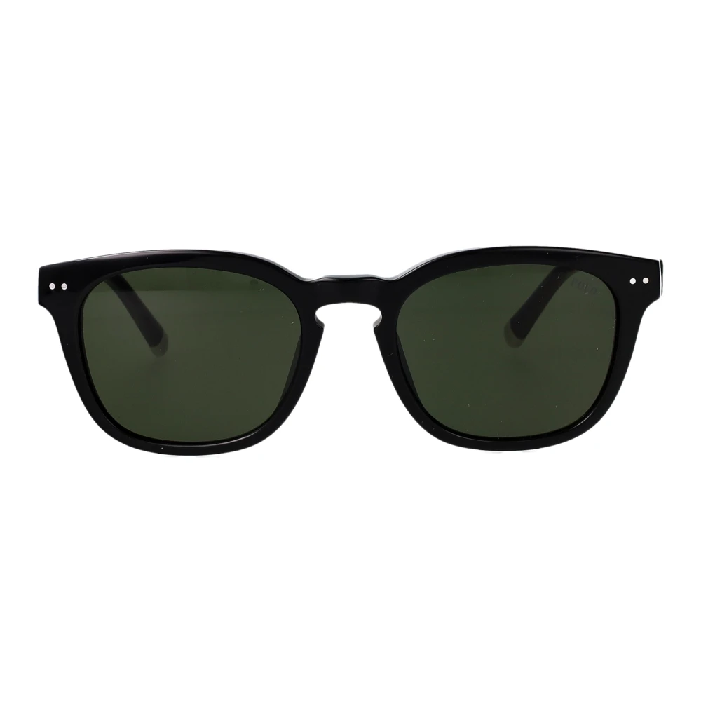 Polo Ralph Lauren Green Man Ph4242u 500171 Sunglasses Acetate Black Squared Normal - Image 4