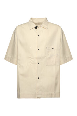chemise-a-logo-brode-blanc-casse