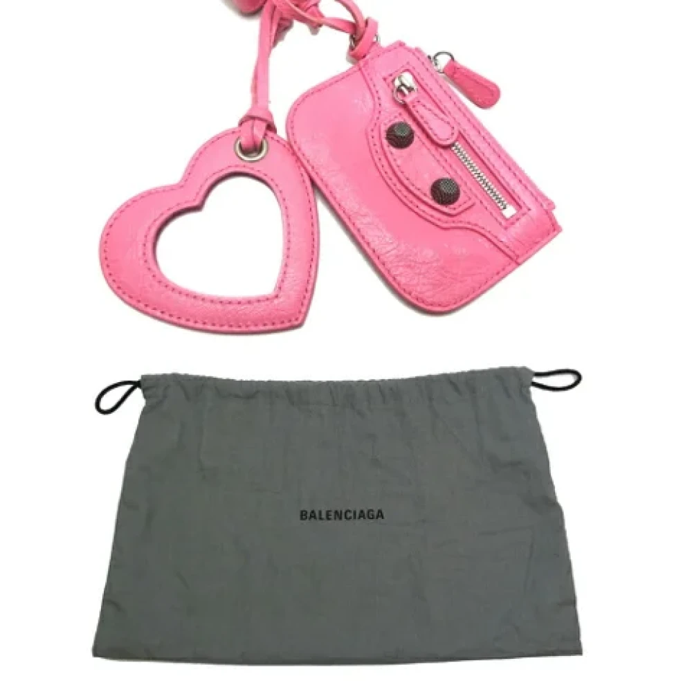 Balenciaga Vintage Pre-owned Leather balenciaga-bags Pink Dames