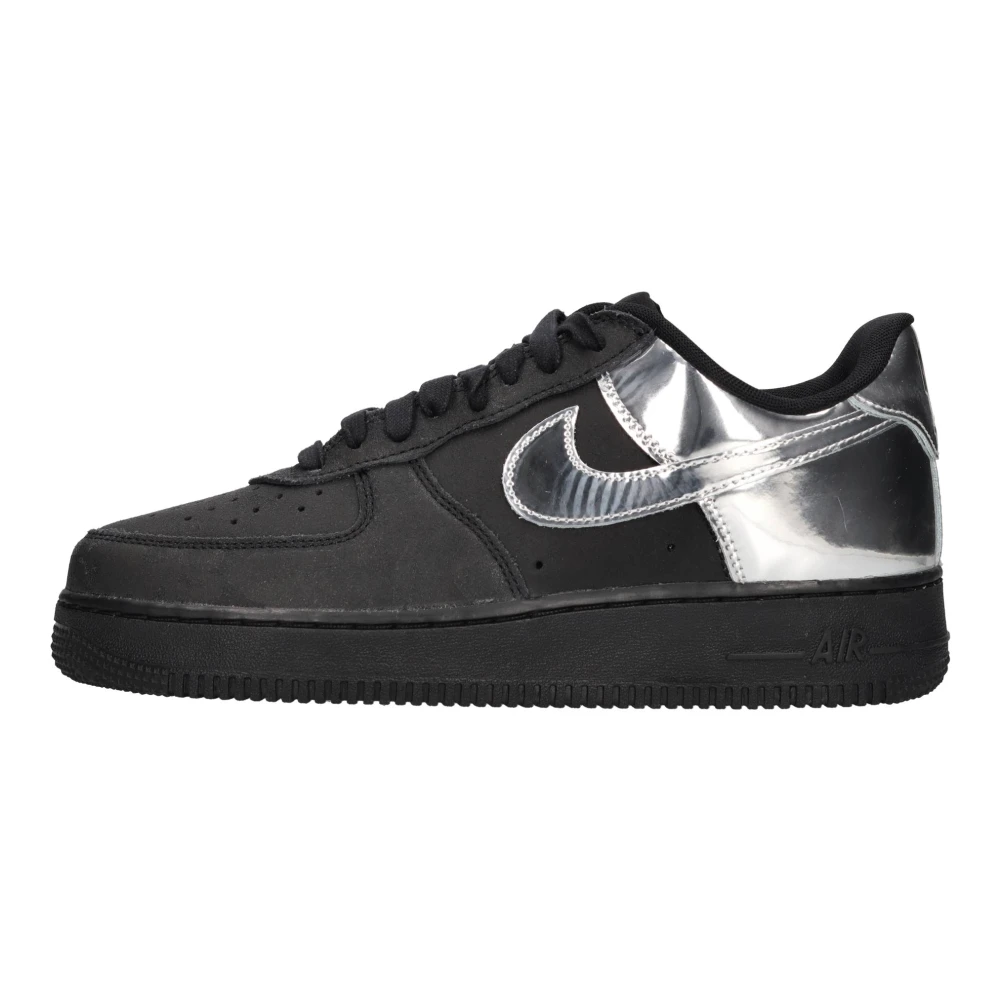Nike Men's Black/Metallic Silver Air Force 1 Low 'All-Star' Hf2885-001 - Image 2