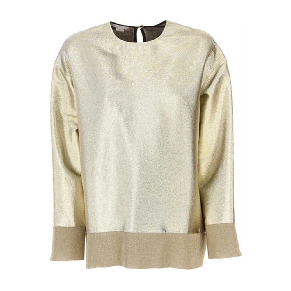 Stella Mccartney Casual Katoenen T-Shirt Yellow Dames