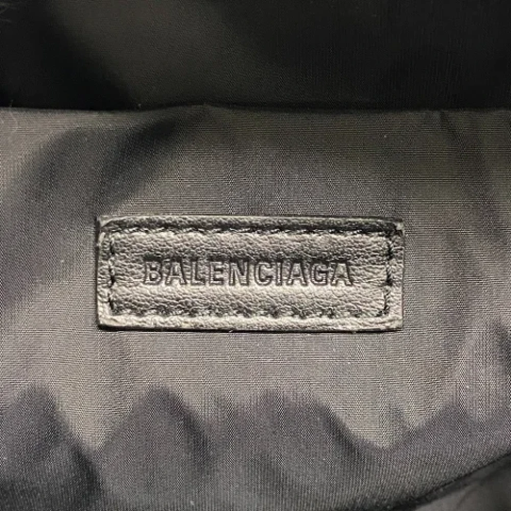 Balenciaga Vintage Pre-owned Nylon backpacks Red Heren