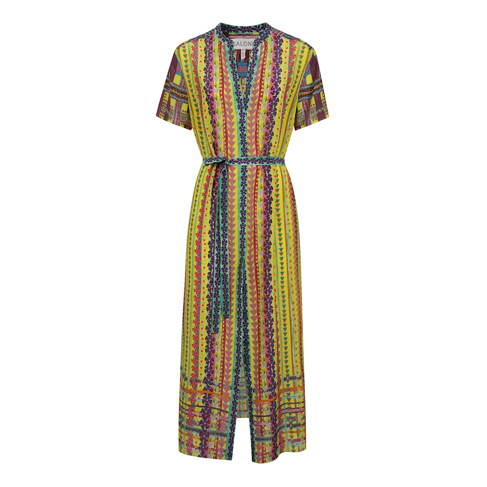Dresses > Day Dresses > Midi Dresses - - Saloni - Modalova