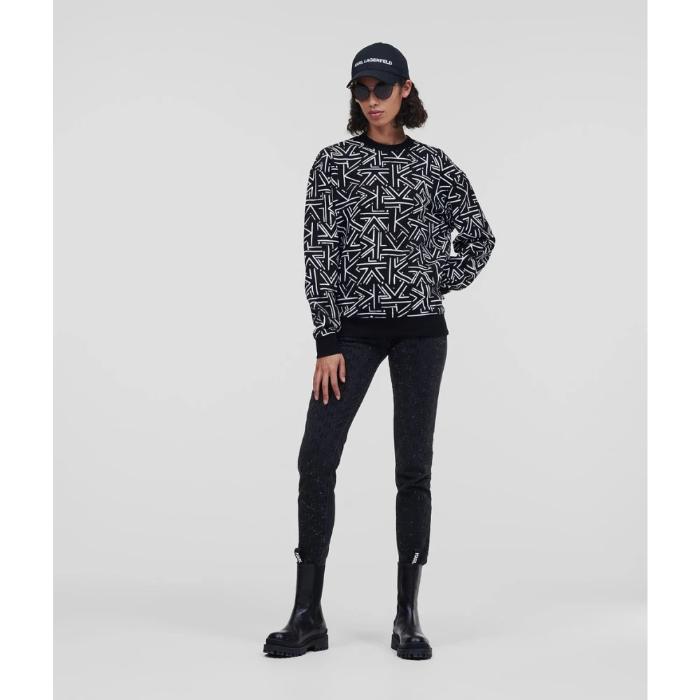Karl Lagerfeld Sweatshirt Black Dames