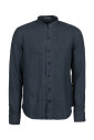 grey-linen-shirt-with-open-collar