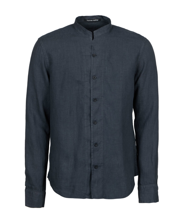 grey-linen-shirt-with-open-collar