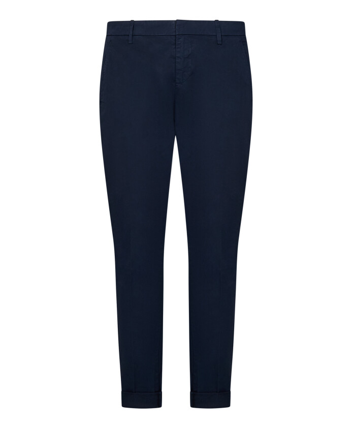 Pantalones Chino Slim Fit Azul Marino, Dondup, Chinos