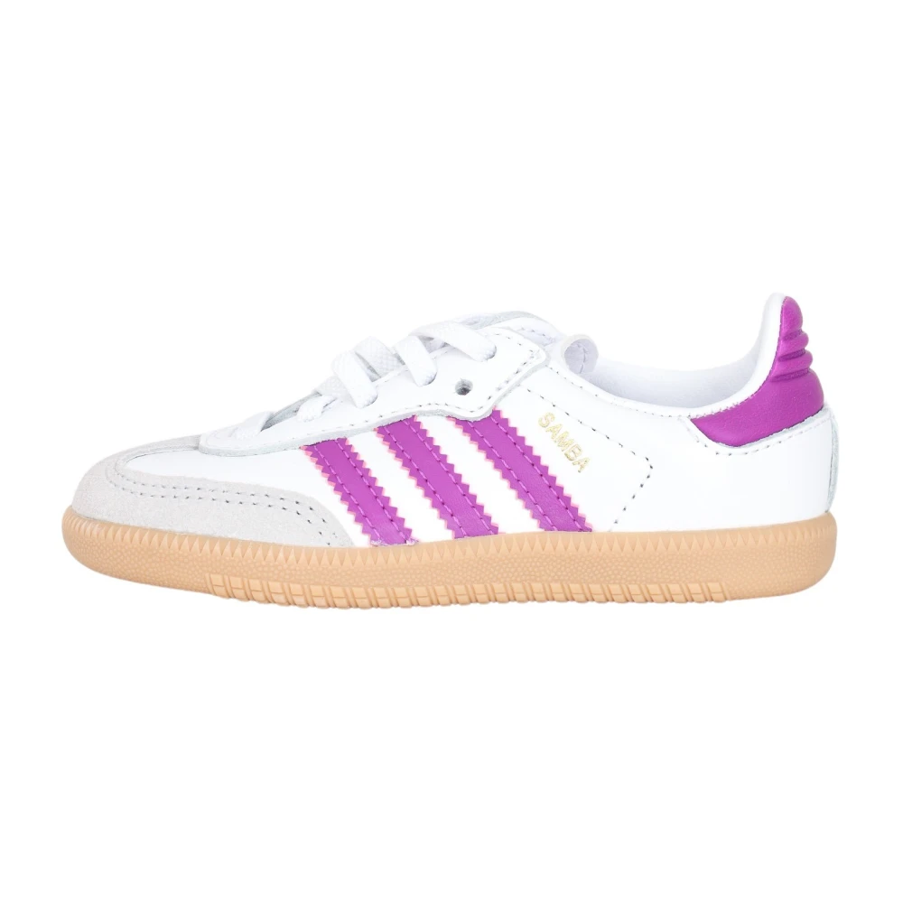 Adidas Originals Unisex Infant White/Fuchsia Sneakers Samba Og Infant