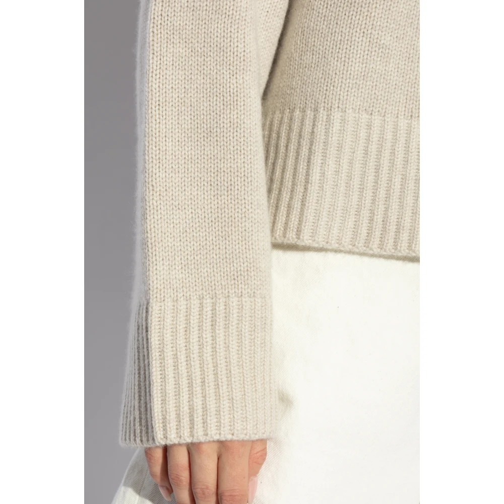 Lisa Yang Hoodie Karolin Beige Dames