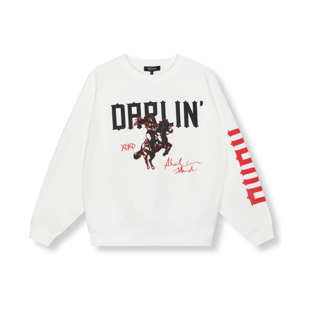 Refined Department Femme Sweater White Dames