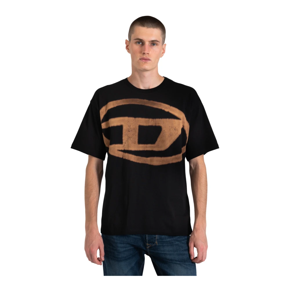 Diesel - Tops > T-Shirts - Black - Diesel - Modalova