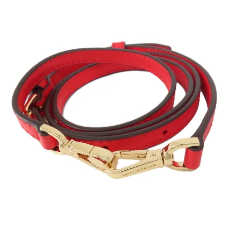 Michael Kors Pre-owned Plastic handbags Red Dames