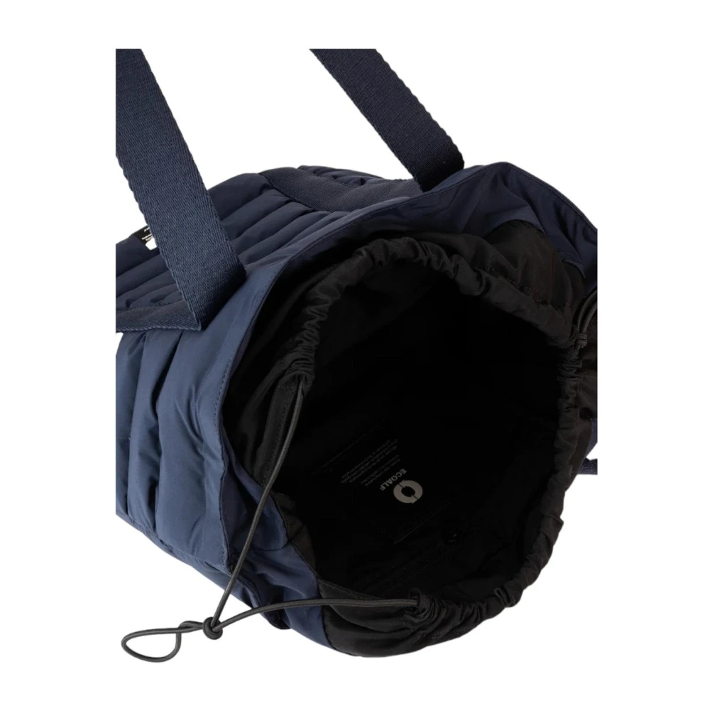 Ecoalf Navy Tote Tas Waterafstotend Stijlvol Blue Dames