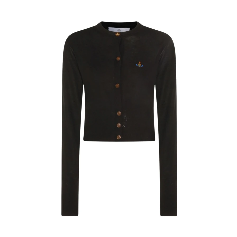 Vivienne Westwood , Cardigans, Female, Black, M, Bea Cardigan - Image 5