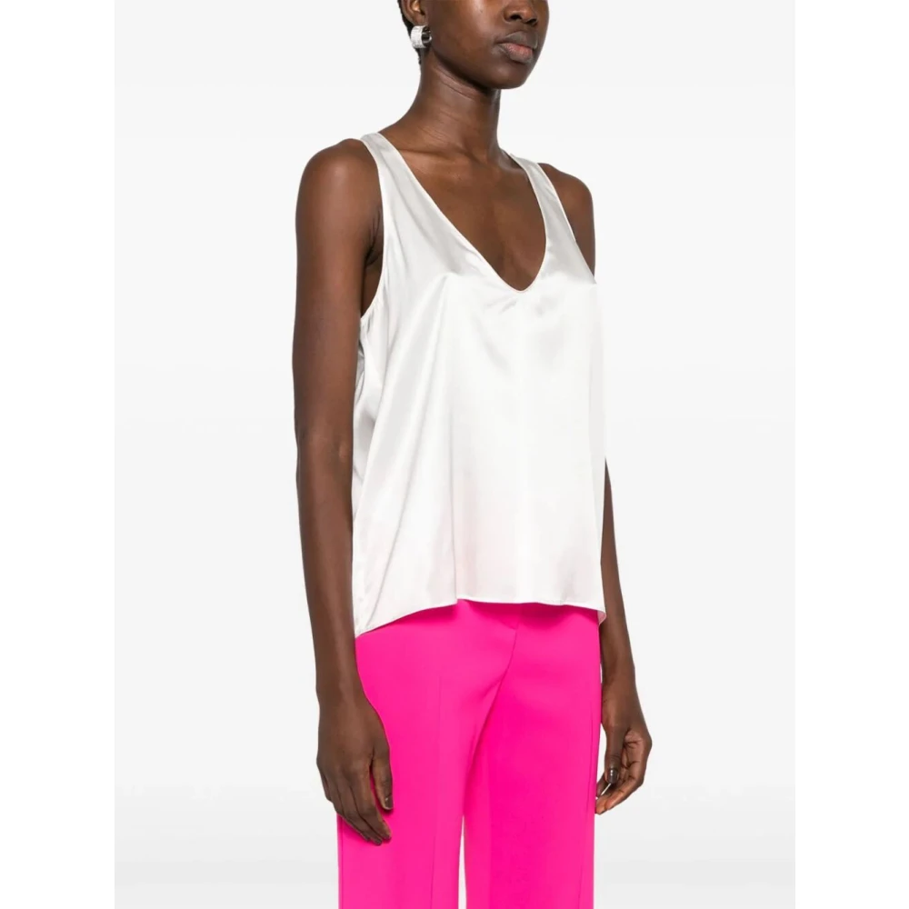 pinko Wit Marzemino Stijlvol Modieus Jurk White Dames