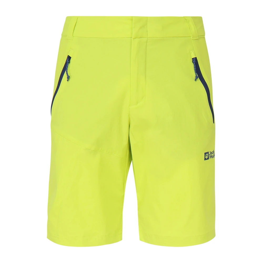 Jack Wolfskin Sportieve Lemon Shorts met zijzakken Yellow Heren