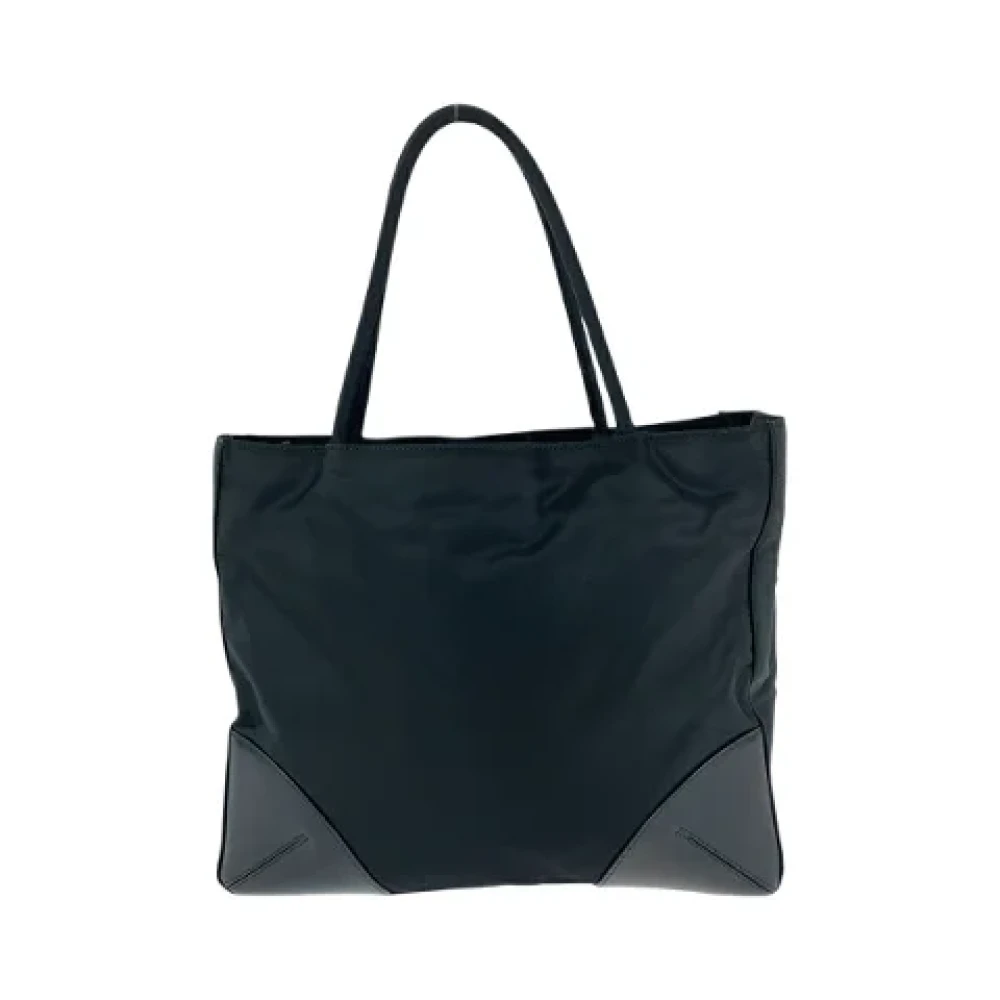 Prada Vintage Pre-owned Canvas totes Black Dames