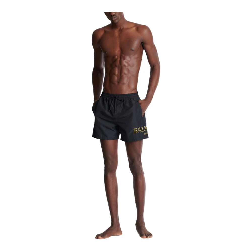 Balmain Beachwear Blue Heren