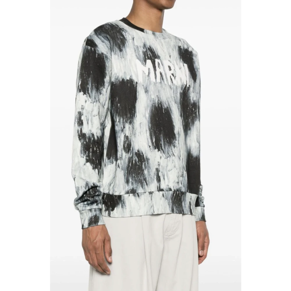 Marni Blauwe Sweatshirt Casual Mode Stijl Multicolor Heren