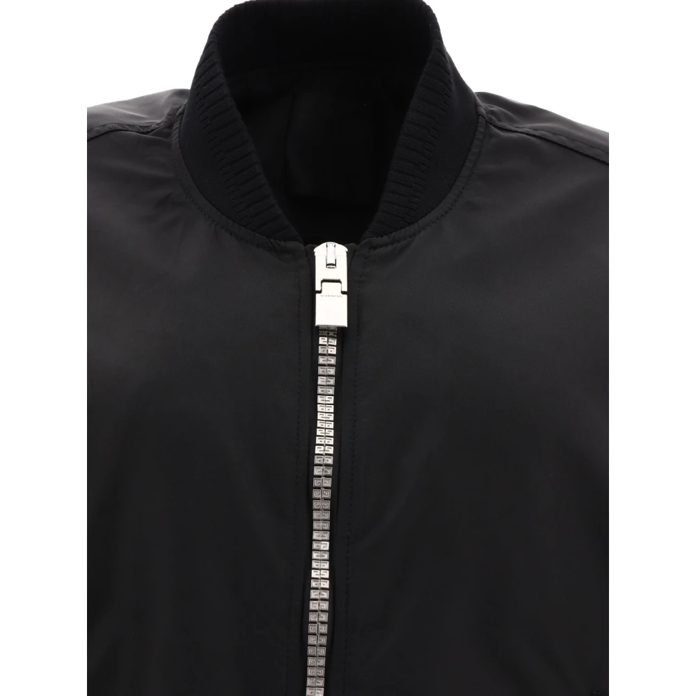 Givenchy Bomberjack met zakdetail Black Dames