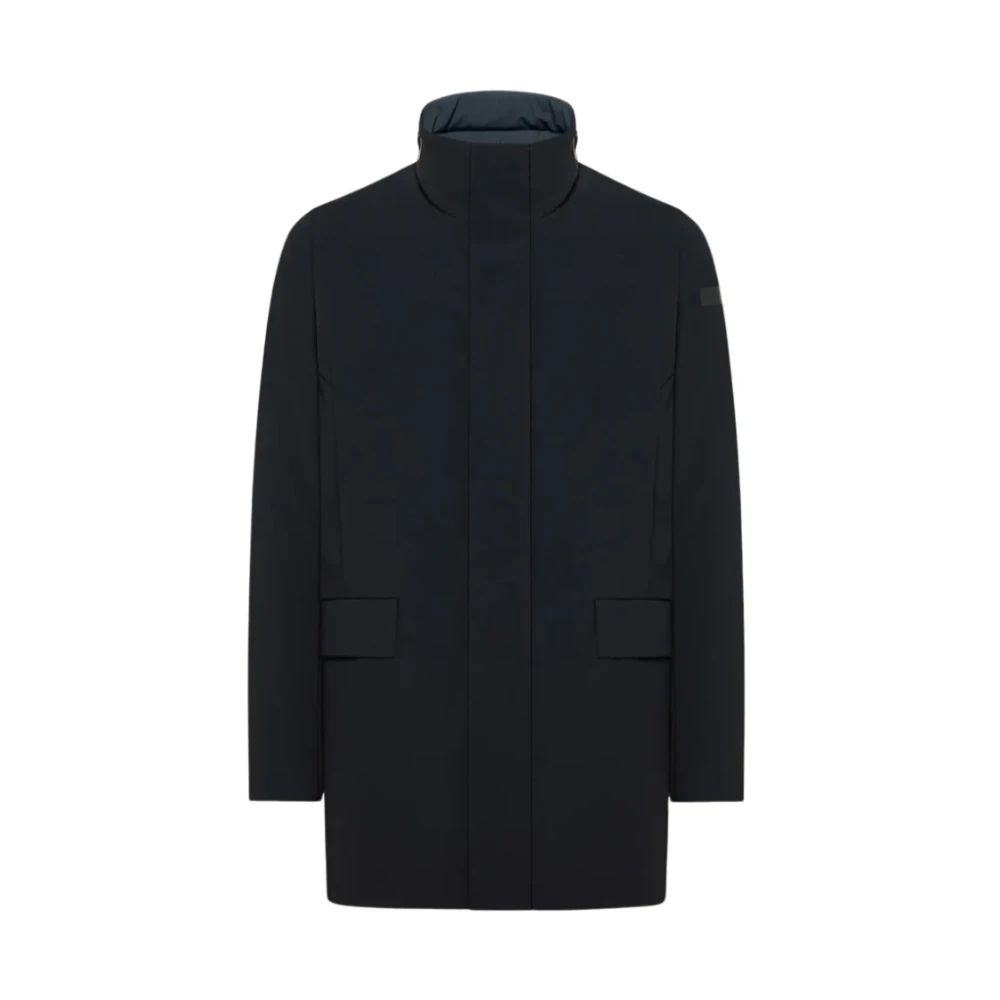 RRD Blauwe Gewatteerde Jas met Capuchon Blue Heren