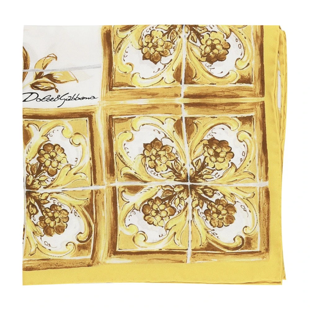 Dolce & Gabbana Stijlvolle Foulard Sjaals Multicolor Dames