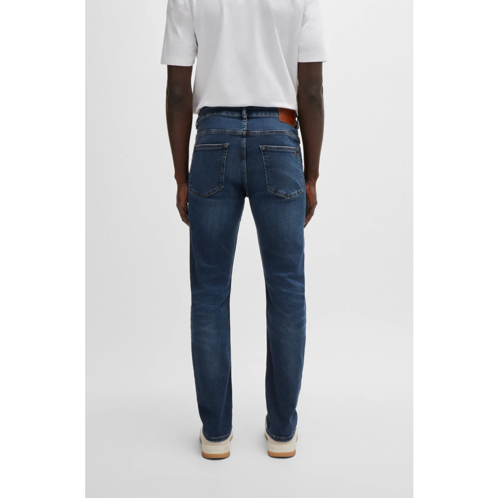 Boss Orange Stijlvolle Denim Jeans Blue Heren