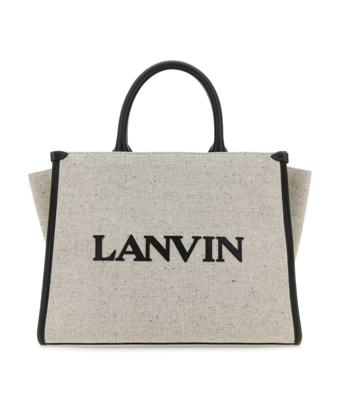 sac-shopping-petit-in-andamp-out-bicolore-en-toile