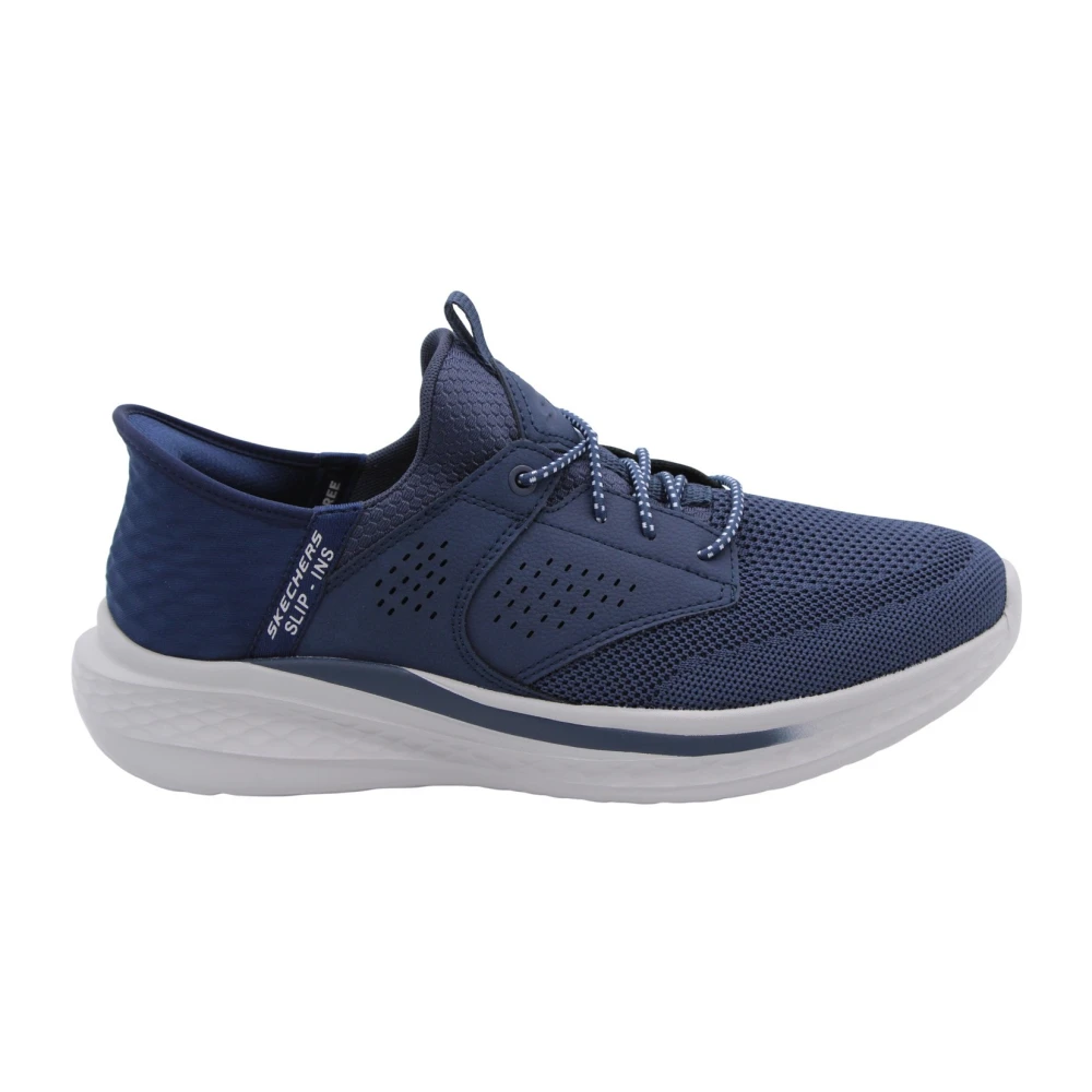 Skechers Ballotine Sneaker Heren Schoenen Blauw