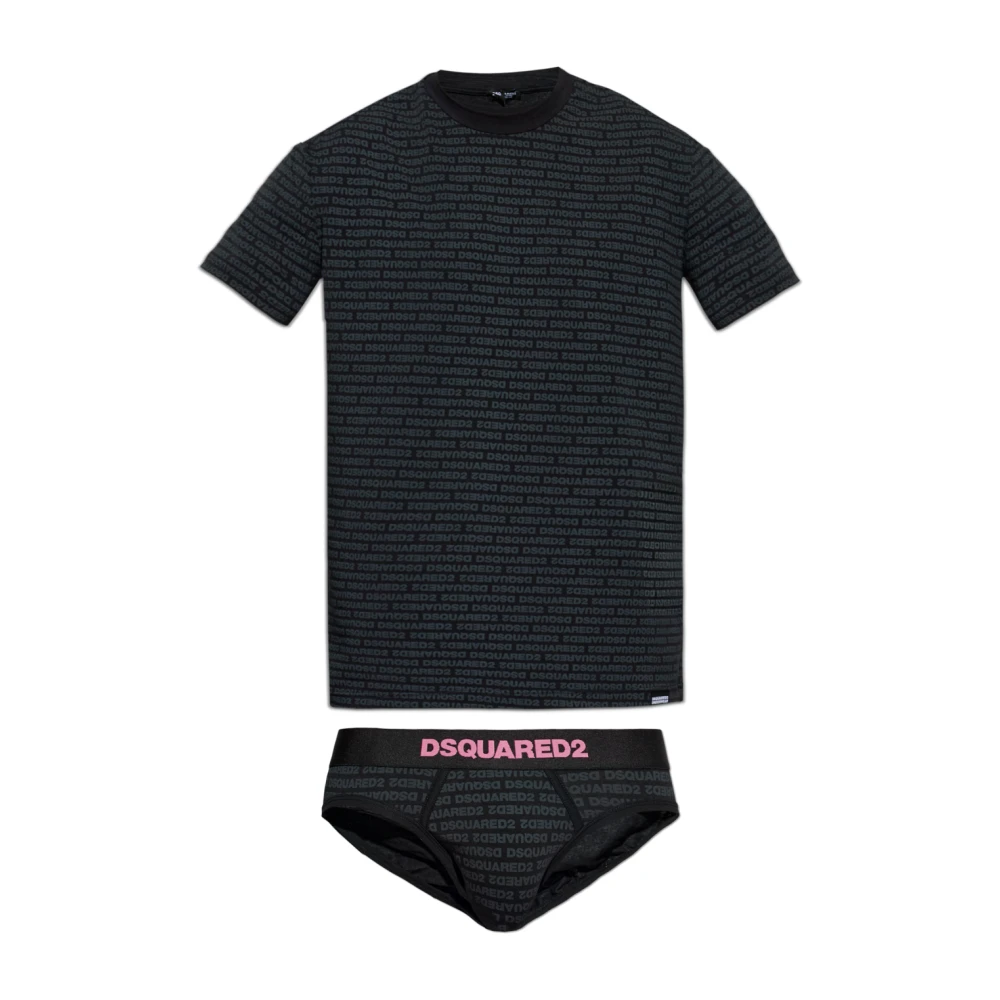 Dsquared2 Uomo Nero Mutande, Xs, New,