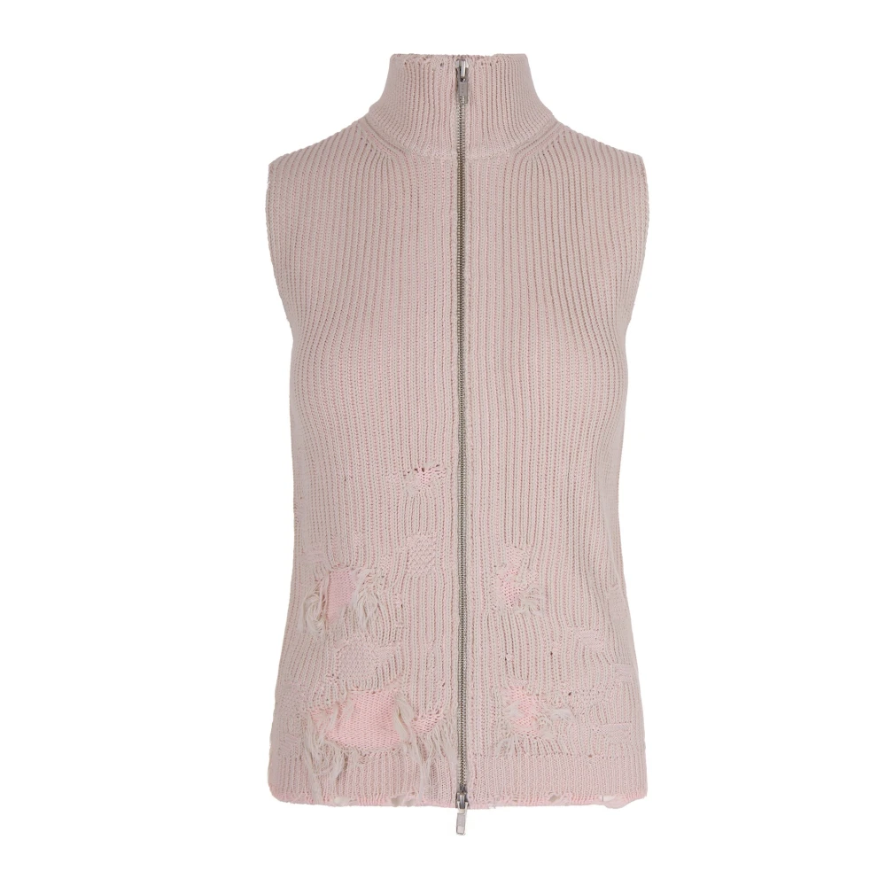Mm6 Maison Margiela Donna Rosa Giacche, M, New,