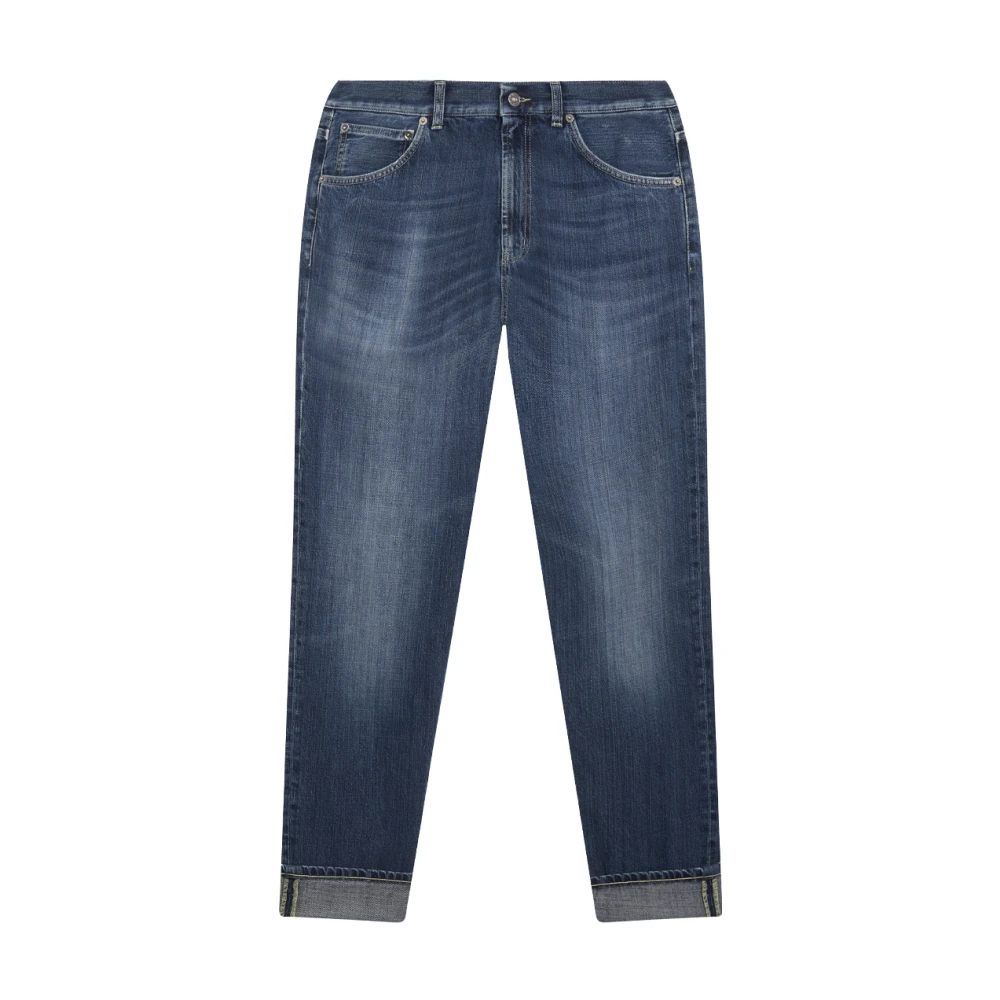 Dondup Men's Blue Icon Jeans - Slim Fit Jeans - W33 - Jeans