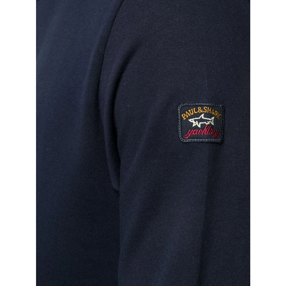 PAUL & SHARK Stijlvolle Sweatshirt 013C Blue Heren