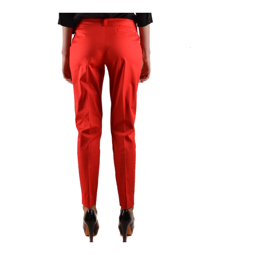 Armani Jeans Stijlvolle Broeken voor Mannen en Vrouwen Red Dames