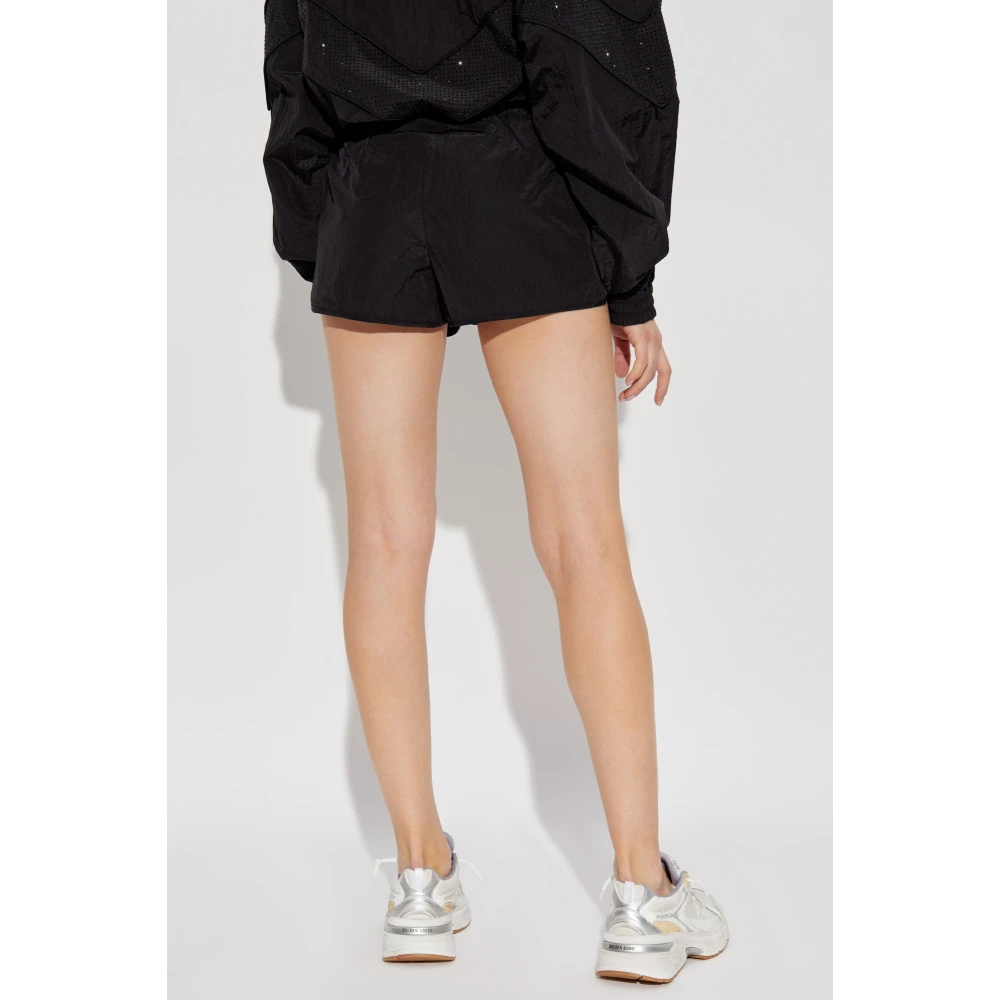 Golden Goose Logo shorts Black Dames