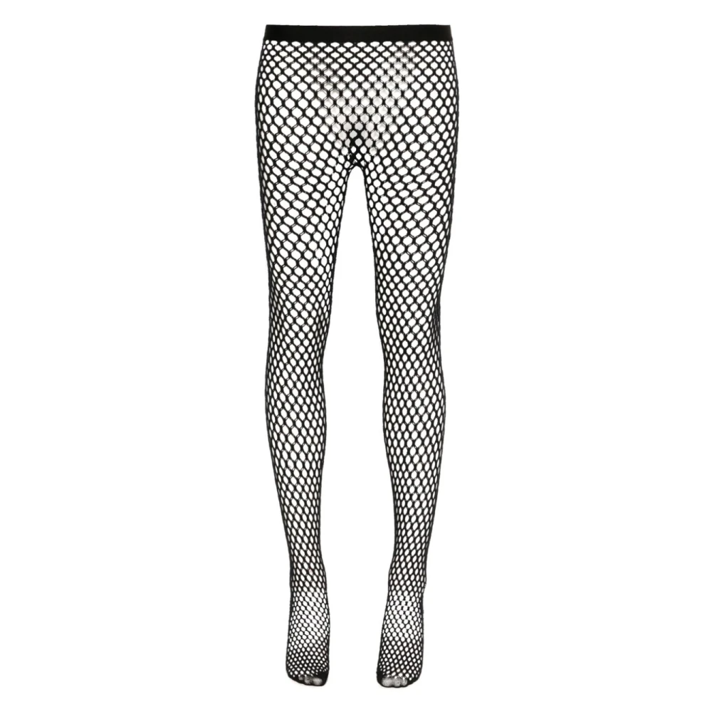 Wardrobe.nyc Svart Web Tight Leggings Black, Dam