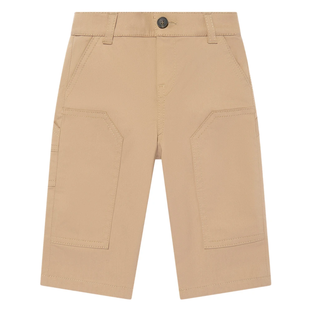 Fendi Men's Beige Trench Trousers