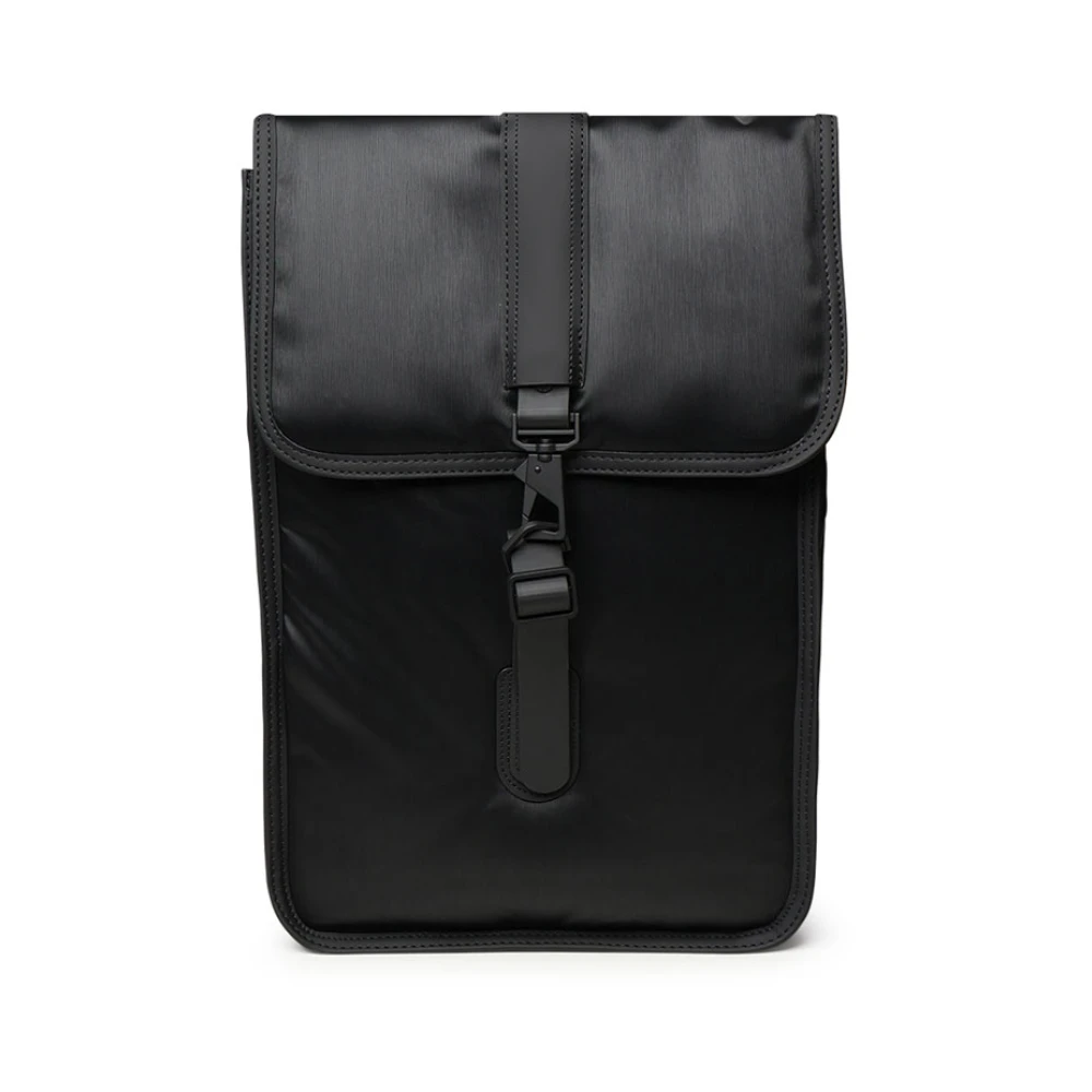 Rains Zwarte Puffed Mini Rugzak Black Heren