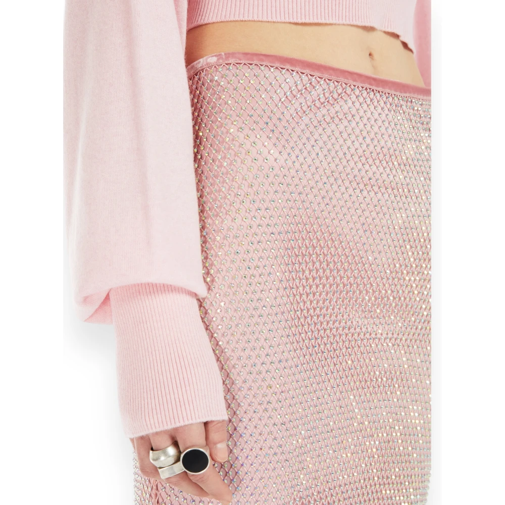 SPORTMAX Zinnia Bloemenrok Pink Dames