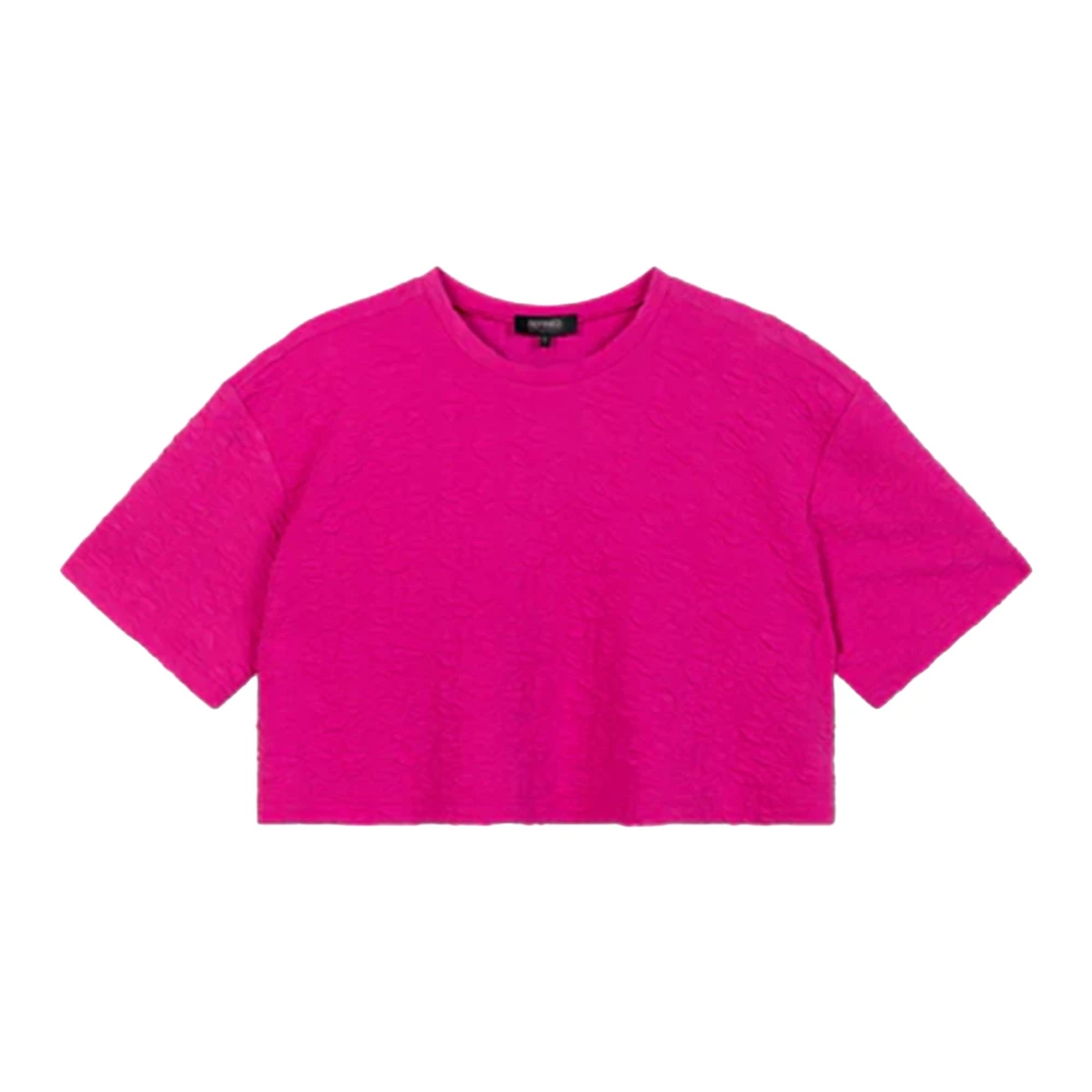 Refined Department Clara Fuchsia T-shirt Pink Dames