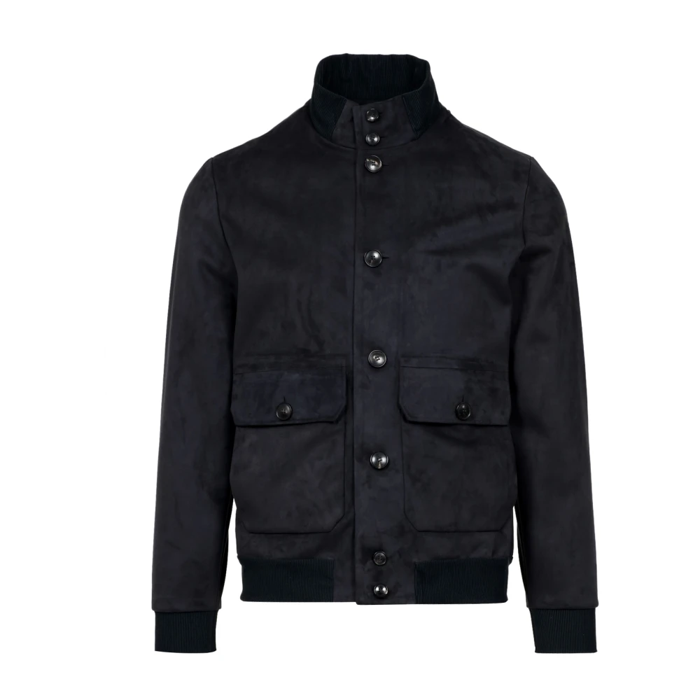 RRD Zwart Blauw Eco Suède Jas Blue Heren