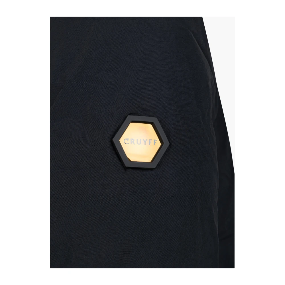 Cruyff Lange Parka Winterjas Heren Zwart Black Heren
