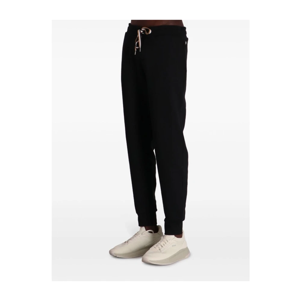 Hugo Boss Zwarte Broek C-larsen 300 Black Heren